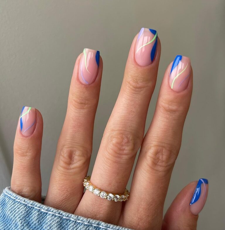 Simple  Nail Ideas For Summers